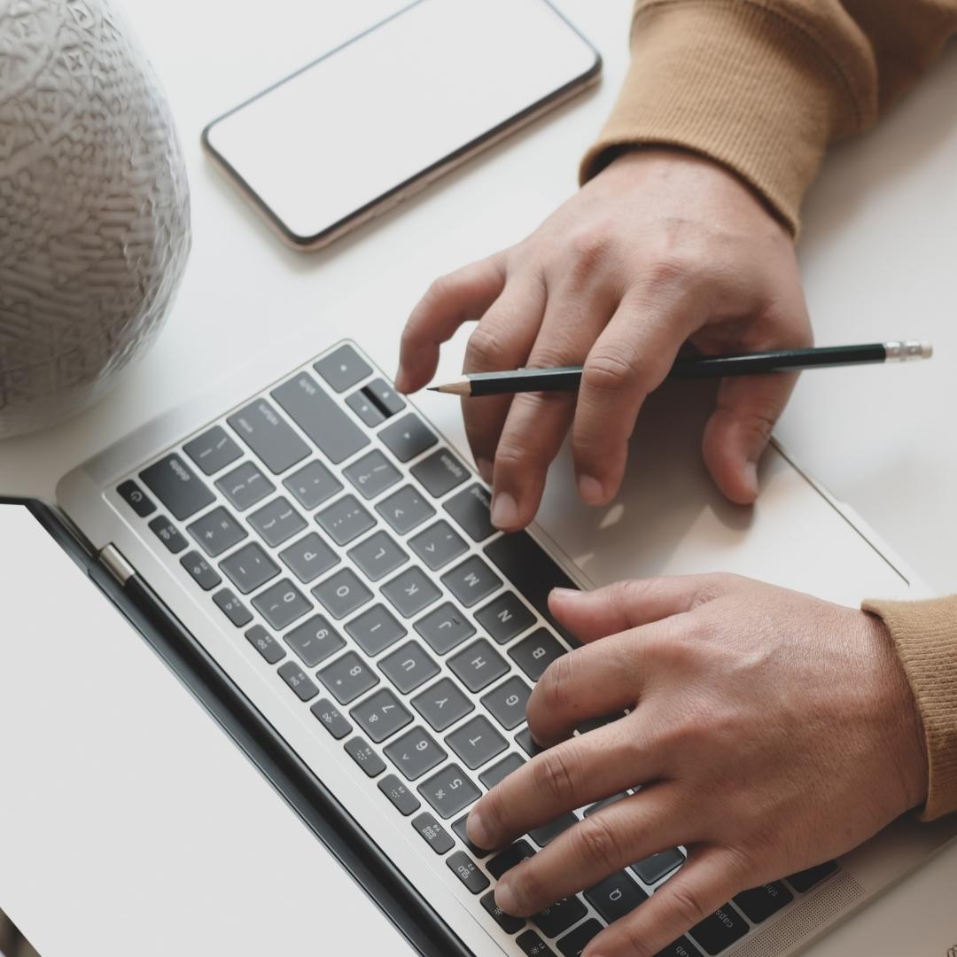 On computer