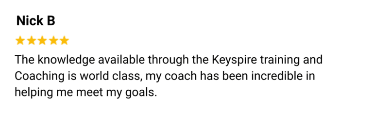 Coaching Testimonial #3