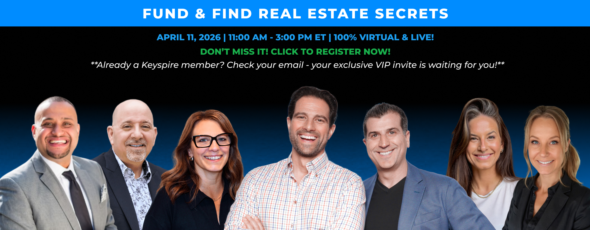 Fund & Find Homepage Popup